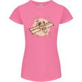 Flying Steampunk Dog Womens Petite Cut T-Shirt Azalea