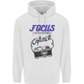 Focus and Then Capture It Photography Childrens Kids Hoodie White