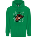 Food I'd Smoke That Funny Chef BBQ Cook Childrens Kids Hoodie Irish Green