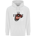 Food I'd Smoke That Funny Chef BBQ Cook Childrens Kids Hoodie White