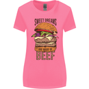 Food Sweet Dreams Beef Funny Chef BBQ Cook Womens Wider Cut T-Shirt Azalea