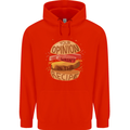 Food Your Opinion Funny Chef BBQ Cook Childrens Kids Hoodie Bright Red
