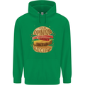 Food Your Opinion Funny Chef BBQ Cook Childrens Kids Hoodie Irish Green