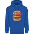 Food Your Opinion Funny Chef BBQ Cook Childrens Kids Hoodie Royal Blue