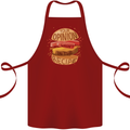 Food Your Opinion Funny Chef BBQ Cook Cotton Apron 100% Organic Maroon