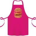 Food Your Opinion Funny Chef BBQ Cook Cotton Apron 100% Organic Pink