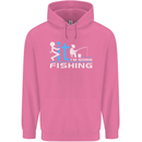 Fook It I'm Going Fishing Funny Fisherman Mens 80% Cotton Hoodie Azelea