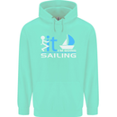 Fook It I'm Going Sailing Sailor Boat Yacht Mens 80% Cotton Hoodie Peppermint