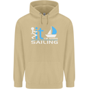 Fook It I'm Going Sailing Sailor Boat Yacht Mens 80% Cotton Hoodie Sand