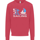 Fook It I'm Going Sailing Sailor Boat Yacht Mens Sweatshirt Jumper Heliconia