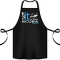 Fook It I'm Going Scuba Diving Diver Funny Cotton Apron 100% Organic Black