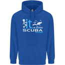 Fook It I'm Going Scuba Diving Diver Funny Mens 80% Cotton Hoodie Royal Blue