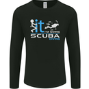 Fook It I'm Going Scuba Diving Diver Funny Mens Long Sleeve T-Shirt Black