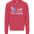 Fook It I'm Going Scuba Diving Diver Funny Mens Sweatshirt Jumper Heliconia