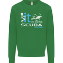 Fook It I'm Going Scuba Diving Diver Funny Mens Sweatshirt Jumper Irish Green