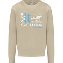 Fook It I'm Going Scuba Diving Diver Funny Mens Sweatshirt Jumper Sand