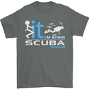 Fook It I'm Going Scuba Diving Diver Funny Mens T-Shirt Cotton Gildan Charcoal