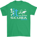 Fook It I'm Going Scuba Diving Diver Funny Mens T-Shirt Cotton Gildan Irish Green