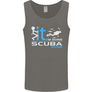 Fook It I'm Going Scuba Diving Diver Funny Mens Vest Tank Top Charcoal