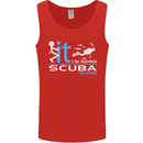 Fook It I'm Going Scuba Diving Diver Funny Mens Vest Tank Top Red