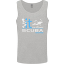 Fook It I'm Going Scuba Diving Diver Funny Mens Vest Tank Top Sports Grey