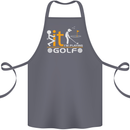 Fook It I'm Playing Golf Golfer Golfing Cotton Apron 100% Organic Steel