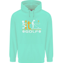 Fook It I'm Playing Golf Golfer Golfing Mens 80% Cotton Hoodie Peppermint