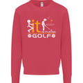 Fook It I'm Playing Golf Golfer Golfing Mens Sweatshirt Jumper Heliconia