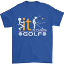 Fook It I'm Playing Golf Golfer Golfing Mens T-Shirt Cotton Gildan Royal Blue