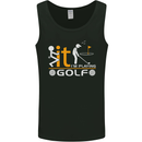 Fook It I'm Playing Golf Golfer Golfing Mens Vest Tank Top Black