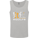 Fook It I'm Playing Golf Golfer Golfing Mens Vest Tank Top Sports Grey