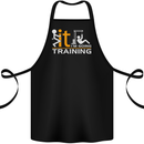 Fook It Im Going Training Top Weightlifting Cotton Apron 100% Organic Black