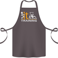Fook It Im Going Training Top Weightlifting Cotton Apron 100% Organic Dark Grey