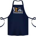 Fook It Im Going Training Top Weightlifting Cotton Apron 100% Organic Navy Blue