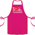 Fook It Im Going Training Top Weightlifting Cotton Apron 100% Organic Pink
