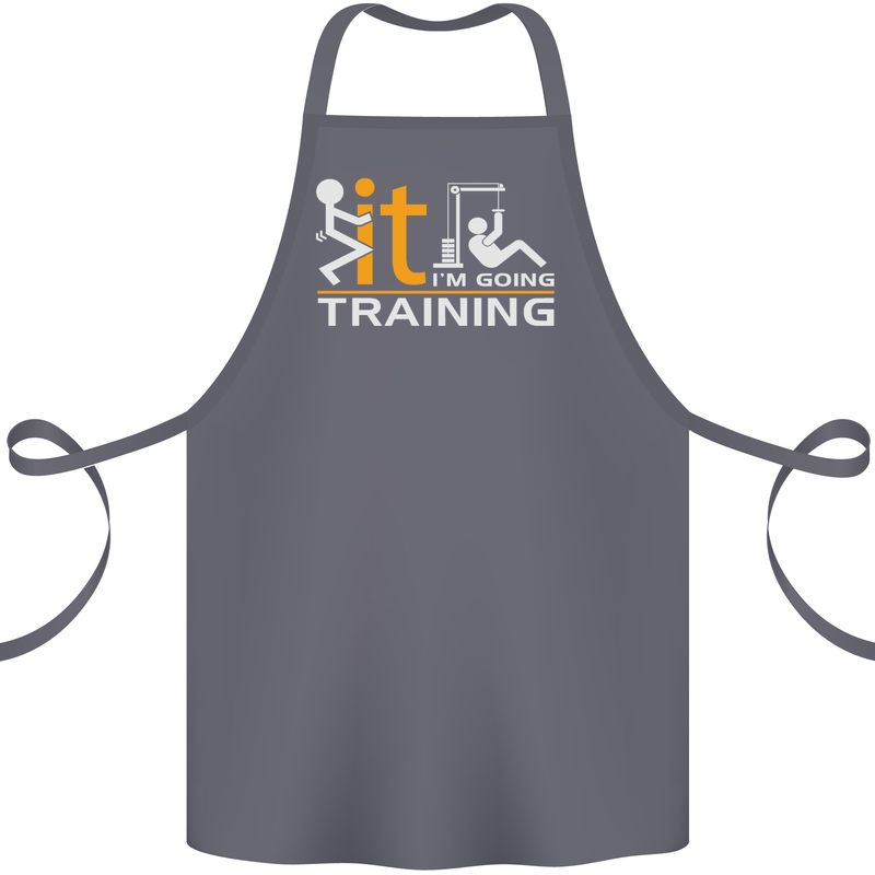 Fook It Im Going Training Top Weightlifting Cotton Apron 100% Organic Steel