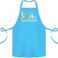 Fook It Im Going Training Top Weightlifting Cotton Apron 100% Organic Turquoise