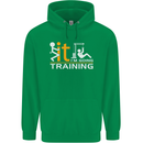 Fook It Im Going Training Top Weightlifting Mens 80% Cotton Hoodie Irish Green