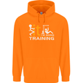 Fook It Im Going Training Top Weightlifting Mens 80% Cotton Hoodie Orange