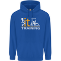 Fook It Im Going Training Top Weightlifting Mens 80% Cotton Hoodie Royal Blue