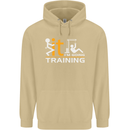Fook It Im Going Training Top Weightlifting Mens 80% Cotton Hoodie Sand