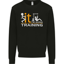 Fook It Im Going Training Top Weightlifting Mens Sweatshirt Jumper Black