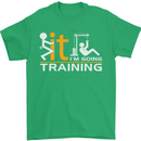 Fook It Im Going Training Top Weightlifting Mens T-Shirt Cotton Gildan Irish Green