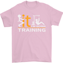Fook It Im Going Training Top Weightlifting Mens T-Shirt Cotton Gildan Light Pink