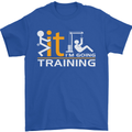 Fook It Im Going Training Top Weightlifting Mens T-Shirt Cotton Gildan Royal Blue