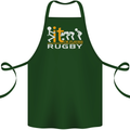 Fook It Im Playing Rugby Union Player Funny Cotton Apron 100% Organic Forest Green