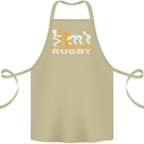 Fook It Im Playing Rugby Union Player Funny Cotton Apron 100% Organic Khaki