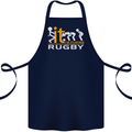 Fook It Im Playing Rugby Union Player Funny Cotton Apron 100% Organic Navy Blue