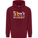 Fook It Im Playing Rugby Union Player Funny Mens 80% Cotton Hoodie Maroon