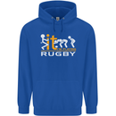 Fook It Im Playing Rugby Union Player Funny Mens 80% Cotton Hoodie Royal Blue